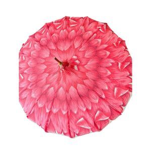 Vintage PJK Barbie Pink White Parasol Umbrella In Original Packaging Made In USA